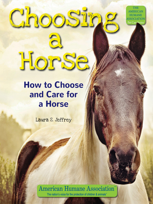 Title details for Choosing a Horse by Laura S. Jeffrey - Available